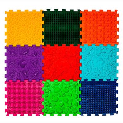 Масажний килимок Ortek Динозаври Пазли 9 елементів (4820264130925)