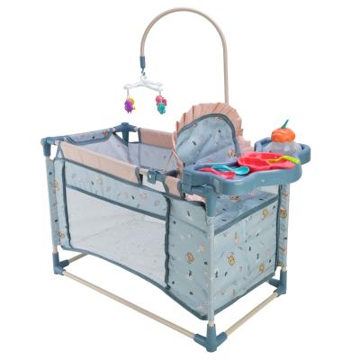 Ліжко для ляльки Країна Іграшок з місцем для годування (68888)