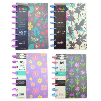 Блокнот Malevaro А5 на пружині колекція 1 в асортименті (867149ML)