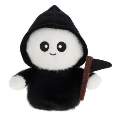 М'яка іграшка Keel toys Keeleco Halloween Страшко чорний 12 см (EH3877/2)