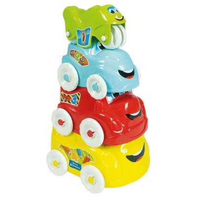 Пірамідка Clementoni Веселі машинки (8005125171118)