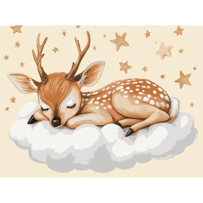 Картина за номерами Art Craft Оленятко на хмаринках 30 х 40 см (11598-AC)