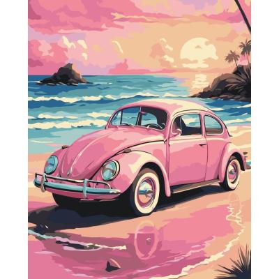 Картина за номерами Art Craft Рожевий жук 40 х 50 см (12515-AC)