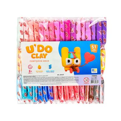 Маса для ліплення Strateg U DO Clay 51 шт (4823113890384)