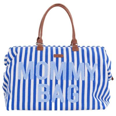 Сумка Childhome Mommy bag stripes electric blue (CWMBBSTBL)