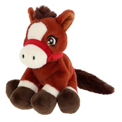 М'яка іграшка Keel toys Keeleco Поні з пишним хвостом коричневий 22 см (SE3815/2)