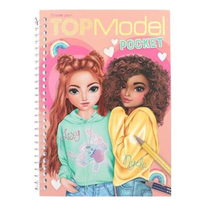 ​Книжка для розфарбовування Top Model Покет (0413165)