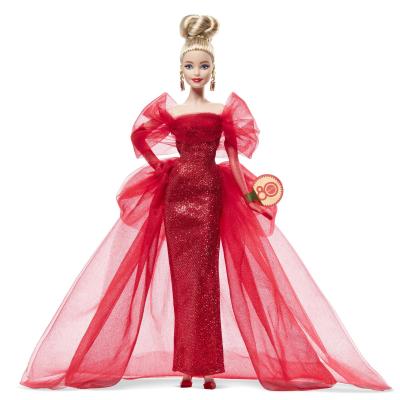​Колекційна лялька Barbie Signature Ruby Red 80-та річниця (JBJ17)