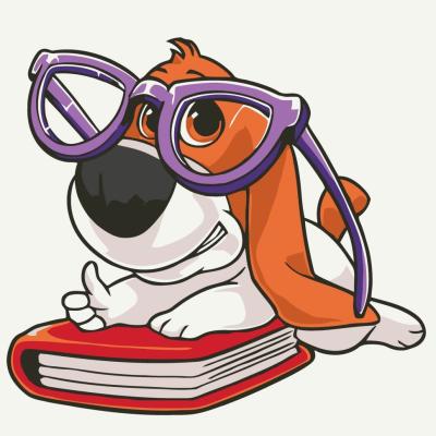 Картина за номерами Art Craft Песик Розумник 30 х 30 см (15601-AC)