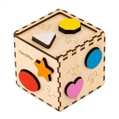 Кубик-сортер Good Play Весела фігурка (CUB-4-001)