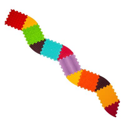 Масажний килимок Ortek Морський Пазл 6 елементів + 6 трикутників (2000000127385)