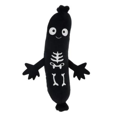 М'яка іграшка Keel toys Keeleco Halloweenies Сосиска чорна 17 см (EH3879/1)
