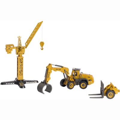 Конструктор Otamanko Навантажувач вилочний з грейфером для деревини 2 в 1 (532.02.06)