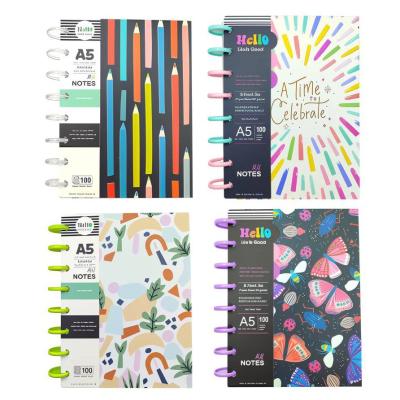 Блокнот Malevaro А5 на пружині колекція 2 в асортименті (867156ML)