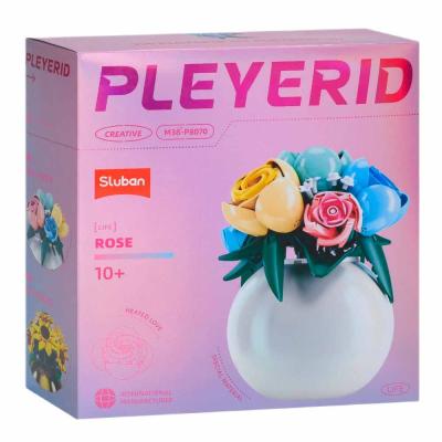Конструктор Sluban Троянди у вазі (M38-P8070)