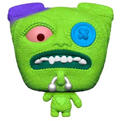 Стретч-антистрес BTF Splats head Ugleezz Зубастик салатовий (13612/3)