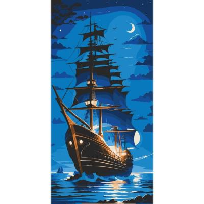 ​Картина за номерами Art Craft Перлина ночі 40 х 80 см (10566-AC)