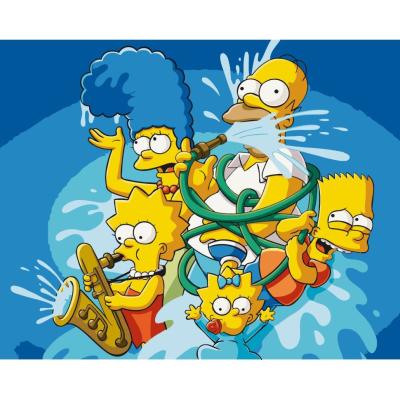 Картина за номерами Art Craft Crazy family 40 х 50 см (16039-AC)