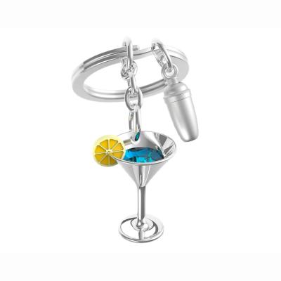 Брелок Metalmorphose Cocktail Glass with Shaker (8000020593049)