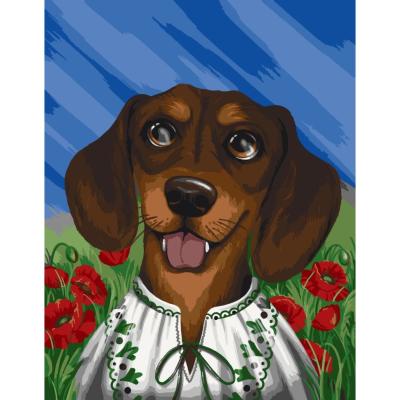 Картина за номерами Art Craft Вухастий патріот 40 х 50 см (11523-AC)