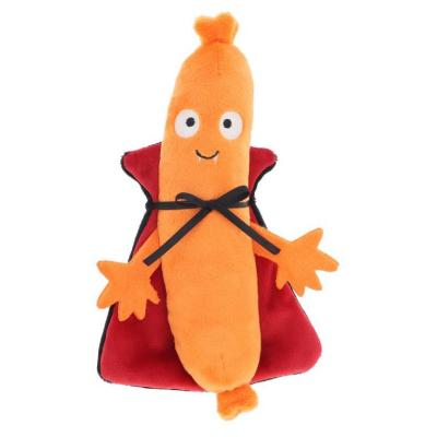 М'яка іграшка Keel toys Keeleco Halloweenies Сосиска помаранчева 17 см (EH3879/4)