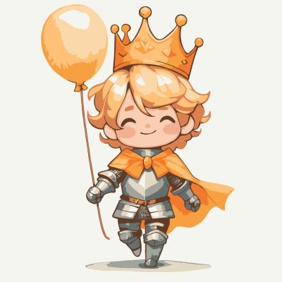 Картина за номерами Art Craft Маленький лицар 30 х 30 см (15603-AC)