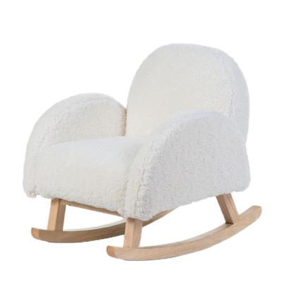 Крісло-гойдалка Childhome Teddy white (RCKTOW)