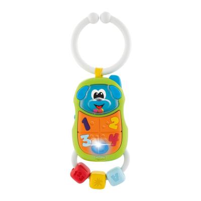 Підвіска-брязкальце Chicco Цуценя-телефончик з ефектами (8058664104512)