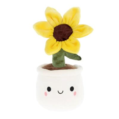 М'яка іграшка Keel toys Квітка в горщику Соняшник 12 см (SF3424/4)