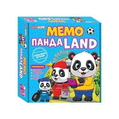 Настільна гра Ranok Мемо ПандаLAND (10109132У)