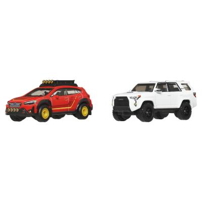Набір автомоделей Hot Wheels Car culture Subaru Crostrek і 2018 Toyota 4Runner (HBL96/JBK98)