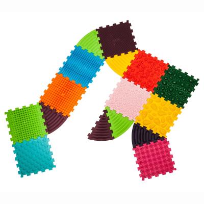 Масажний килимок Ortek Пазли 10 елементів + 6 трикутників (2000000127330)