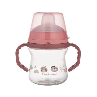 Пляшечка Canpol babies Bonjour paris рожева (56/612_pin)