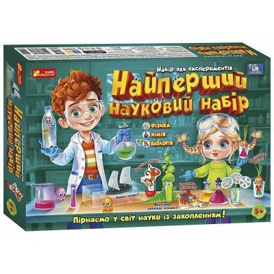 ​Набір для дослідів Ranok Creative Найперший науковий набір (10138045У)