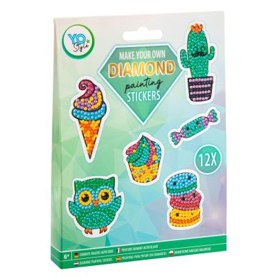 Алмазні наклейки Grafix зелені (200035_2)