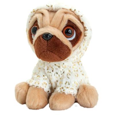 М'яка іграшка Keel toys Мопс в білому 14 см (SF0531/4)