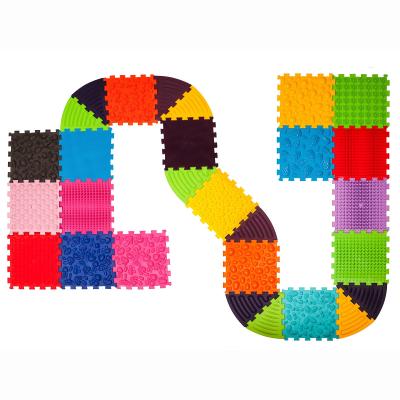 Масажний килимок Ortek Пазли 18 елементів + 10 трикутників (2000000127378)