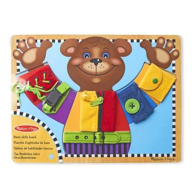 Ігровий набір Melissa and Doug Дерев’яна дошка з застібками (SM93464/6075184)