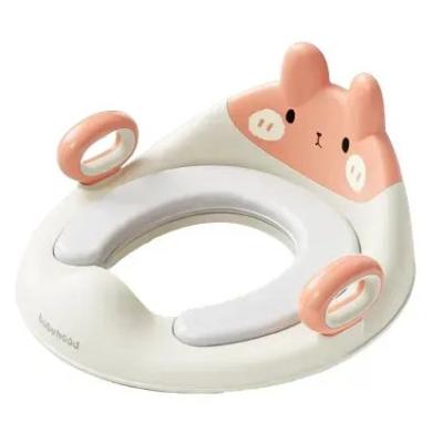 Накладка дитяча на унітаз Babyhood Зайчик світло рожева (BH-134LP)
