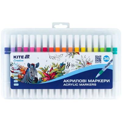 Набір маркерів Kite Creative акрилових 36 кольорів (K-1158)