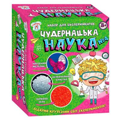 Набір для дослідів Ranok Creative Наукова гра Чудернацька наука №4 (12114117У)