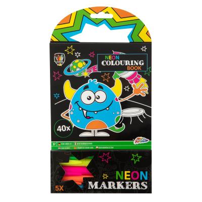 Неонова розмальовка Grafix Монстри (150079_2)