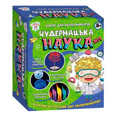 Набір для дослідів Ranok Creative Наукова гра Чудернацька наука №1 (12114114У)