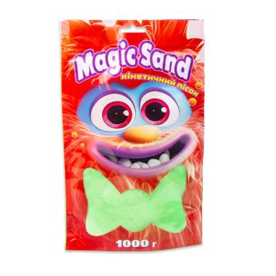 Кінетичний пісок Strateg Magic sand зелений 1 кілограм (39404-2)