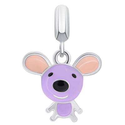 Кулон UmaUmi Pets Мишка фіолетовий (2210000005945)