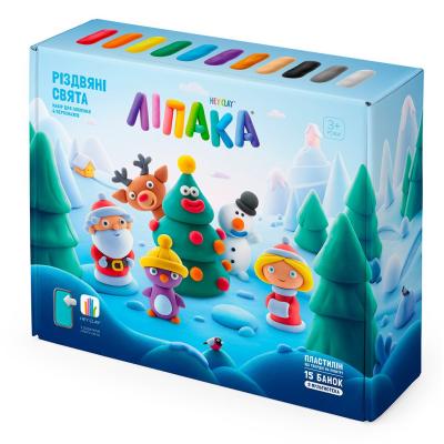 Меганабір пластиліну Ліпака Різдвяні свята (99001-UA01)