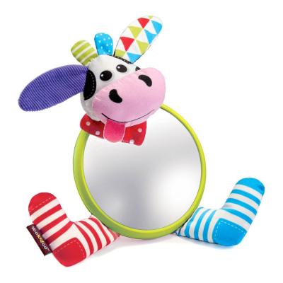 Іграшка на коляску Yookidoo Моє перше дзеркальце Корівка (40144)