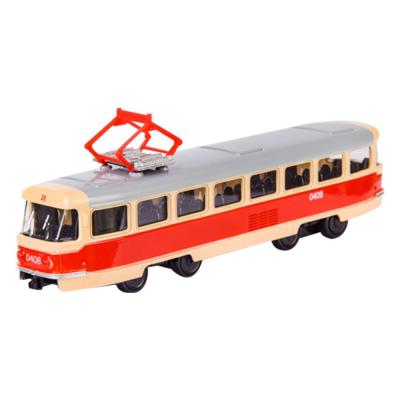 Автомодель Автопром Трамвай червоний (6411ABD/2)