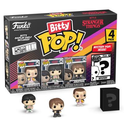 Набір фігурок ​Funko Pop Bitty Pop Stranger Things Одинадцять Майк, Джонатан, Одинадцять (83663/2)