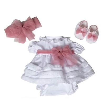Набір одягу для пупсів Munecas De Cuna 55 см рожевий (8436587143533)